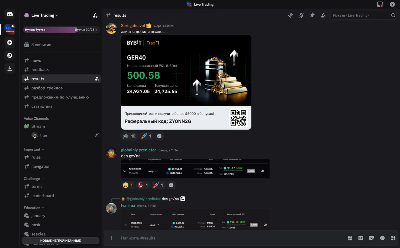 Discord сообщество